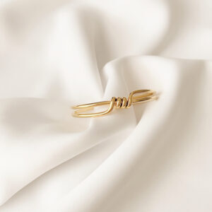 18k Gold Platting Heart Elise Heart Shaped